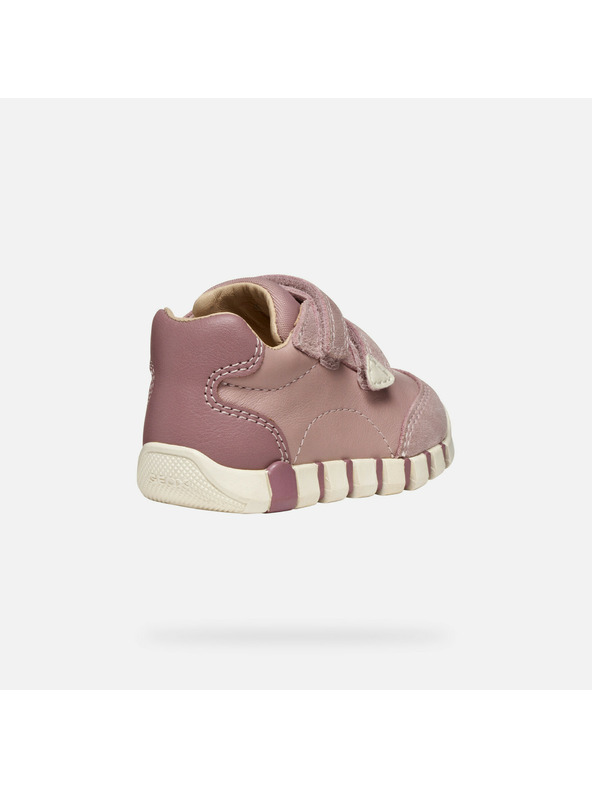 Geox Rosa Mädchen-Schuhe für erste Schritte Geox Iupidoo Girl
