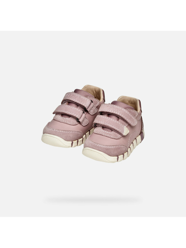 Geox Rosa Mädchen-Schuhe für erste Schritte Geox Iupidoo Girl