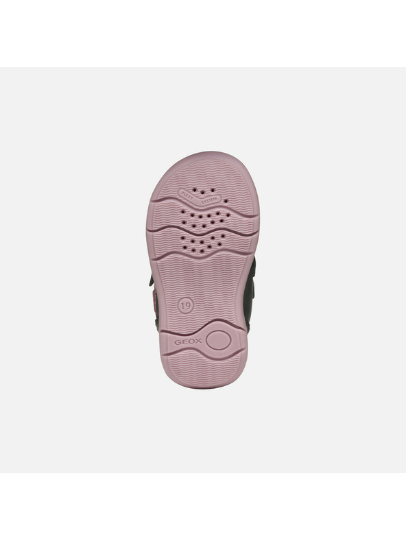 Geox Schwarze Mädchen-Schuhe für erste Schritte Geox Zapito