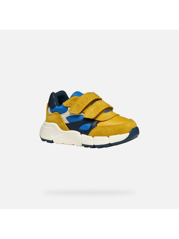 Geox Jungen Lauflernschuhe Geox Flexyper Gelb