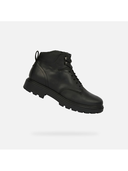 Geox Schwarze Herren Geox Spherica EC7 Stiefelette