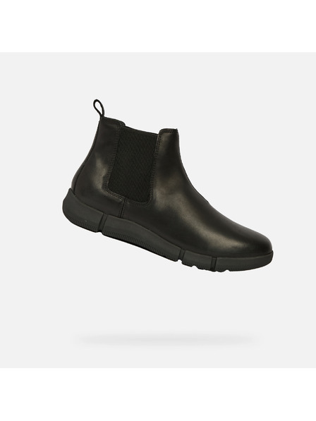 Geox Schwarze Herren Stiefeletten Geox Adacter M