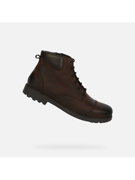 Geox Dunkelbraune Herren Stiefeletten Geox Rhadalf
