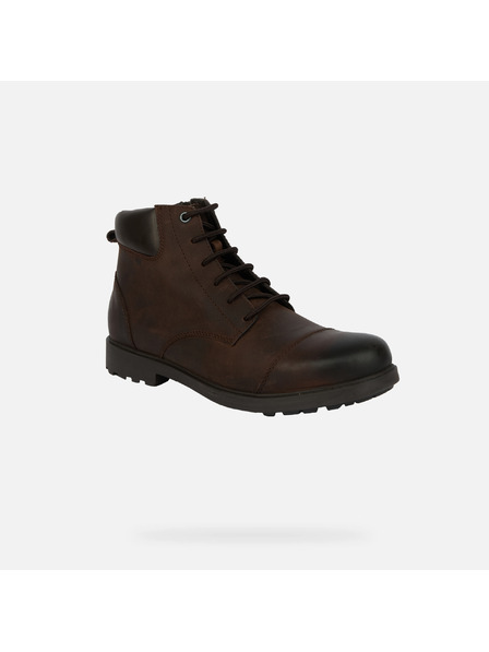Geox Dunkelbraune Herren Stiefeletten Geox Rhadalf