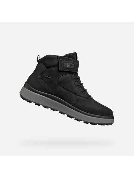 Geox Schwarze Herren Geox Granito + Grip A Stiefelette