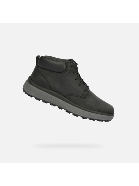 Geox Schwarze Herren Stiefeletten Geox Granito + Grip