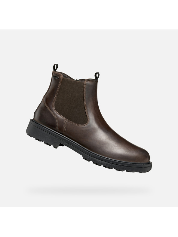 Geox Braune Herren Stiefeletten Geox Lagorai + Grip B A