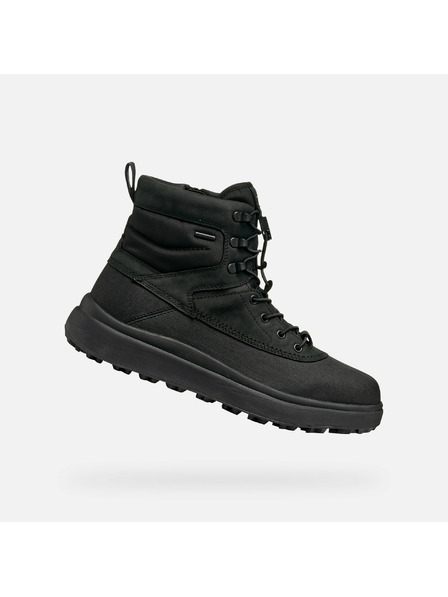 Geox Schwarze Herren Geox Granito + Grip A Stiefelette