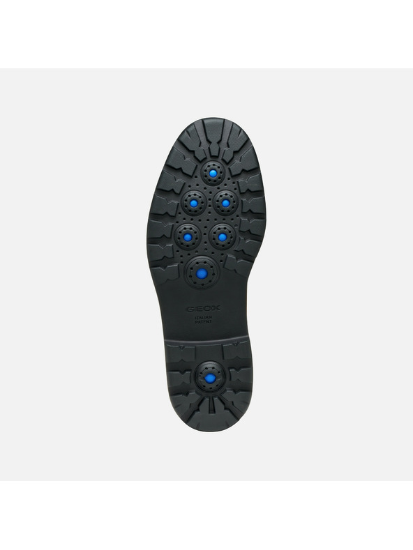 Geox Dunkelbraune Herren-Knöchelschuhe Geox Spherica EC7