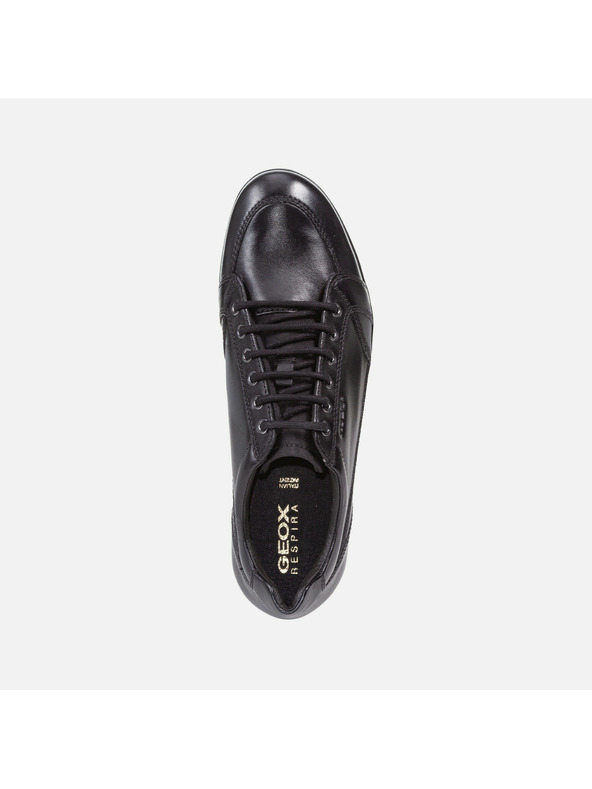 Geox Schwarze Herren Business-Schuhe Geox Symbol