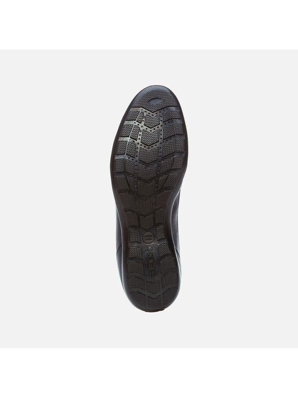 Geox Schwarze Herren Business-Schuhe Geox Symbol