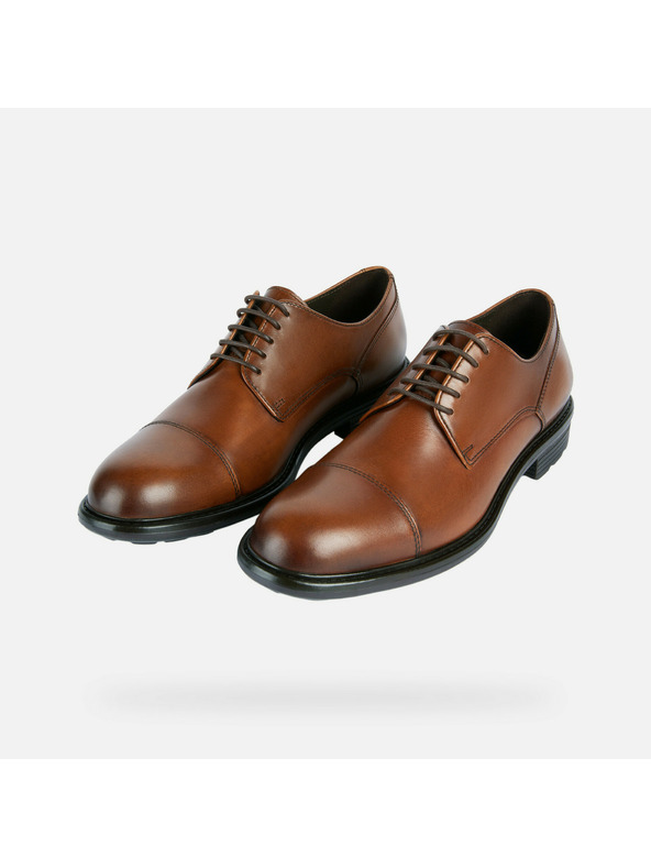 Geox Braun Herren Geox Walk Pleasure Kleid Schuhe