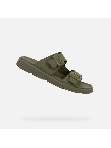 Geox Khaki Herren-Sandalen Geox Xand 2S