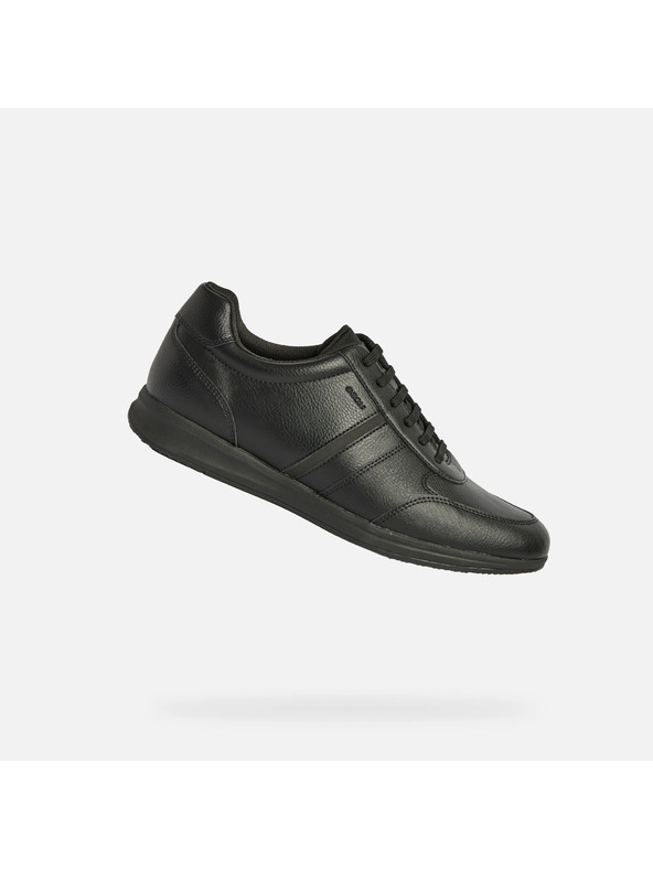 Geox Schwarz Herren Geox Avery Turnschuhe