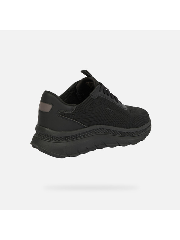 Geox Schwarze Herren-Turnschuhe Geox Spherica Actif X