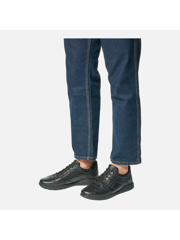 Geox Schwarze Herren-Sneaker Geox Spherica EC2