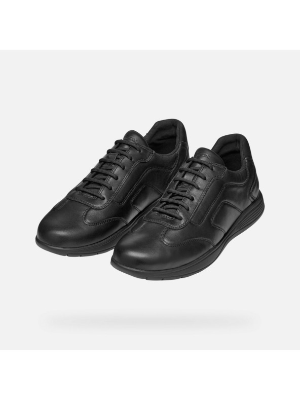 Geox Schwarze Herren-Sneaker Geox Spherica EC2