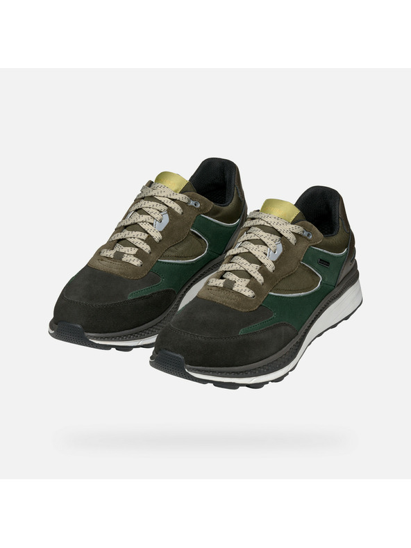 Geox Grüne Herren-Sneaker Geox Spherica Actif X1