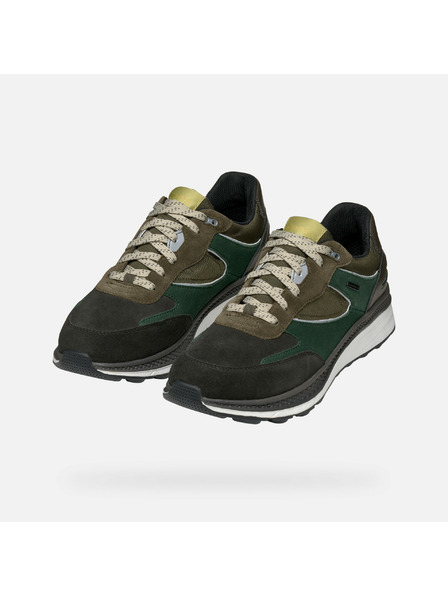 Geox Grüne Herren-Sneaker Geox Spherica Actif X1