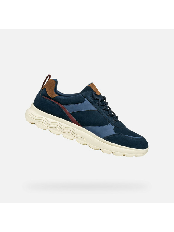 Geox Dunkelblaue Herren-Turnschuhe Geox Spherica