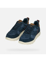 Geox Dunkelblaue Herren-Turnschuhe Geox Spherica