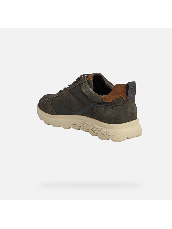 Geox Grau Herren Geox Spherica Turnschuhe