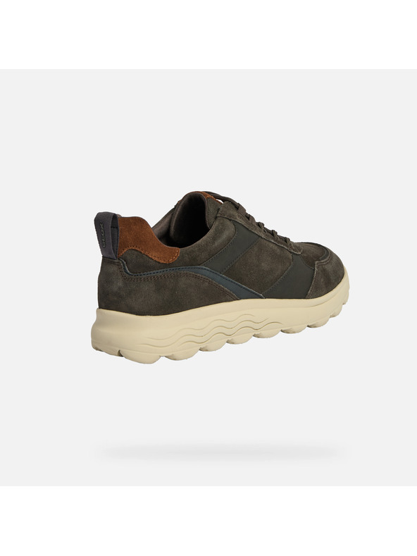 Geox Grau Herren Geox Spherica Turnschuhe