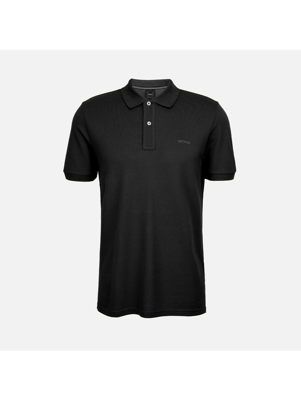 Geox Schwarzes Geox Polohemd für Herren