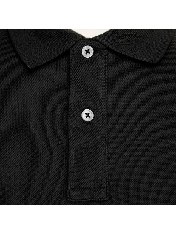 Geox Schwarzes Geox Polohemd für Herren