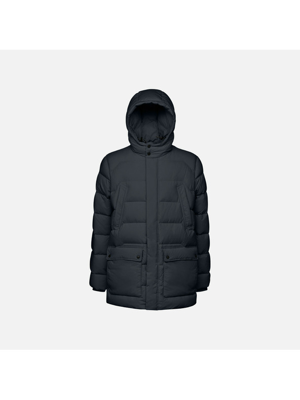 Geox Dunkelblau Herren-Daunenjacke Geox Elver