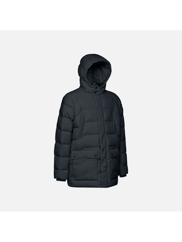 Geox Dunkelblau Herren-Daunenjacke Geox Elver