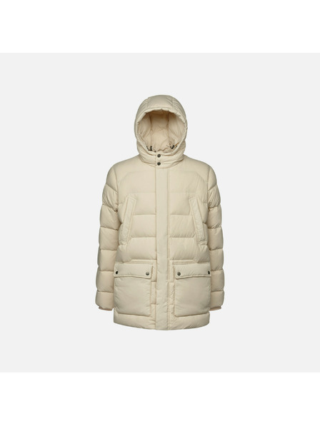 Geox Beige Herren-Daunenjacke Geox Elver