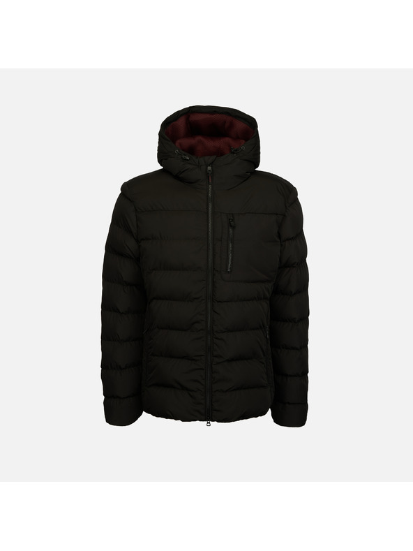 Geox Schwarze Herren-Daunenjacke Geox Snake