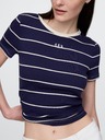 GAP Damen Crop-T-Shirt mit Logo GAP