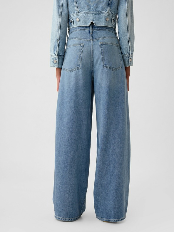 GAP Damen Mid Rise UltraSoft Baggy Jeans GAP