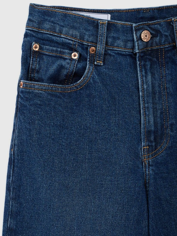 GAP Damen Wide High Rise Stride-Jeans GAP