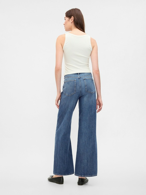 GAP Damen High Rise Wide Jeans GAP