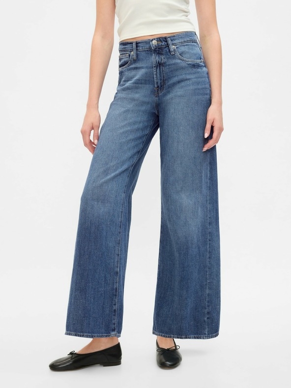 GAP Damen High Rise Wide Jeans GAP
