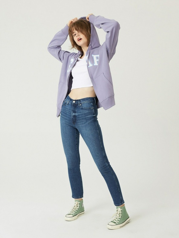 GAP Slim High Rise Vintage Washwell Jeans GAP