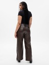GAP Damen-Hose aus Kunstleder Loose GAP
