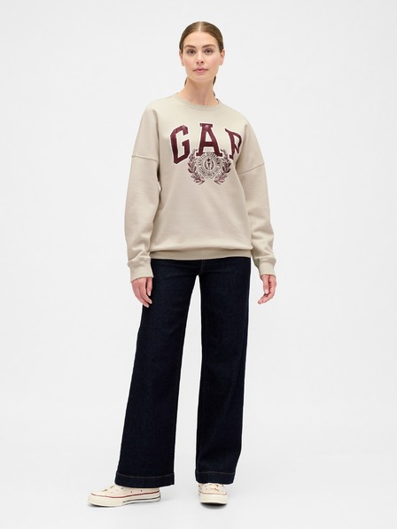 GAP Damen-Oversize-Sweatshirt mit Gap Athletic Logo GAP