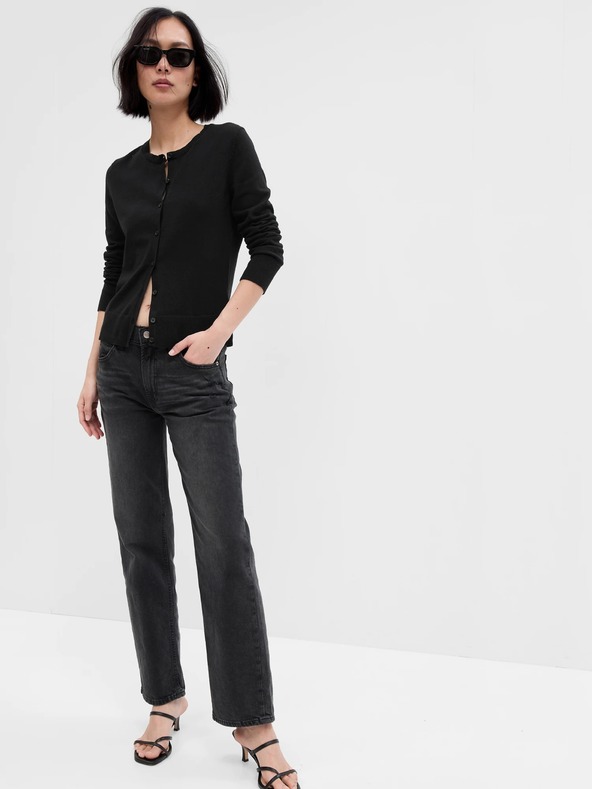 GAP Damen Strickjacke mit Knöpfen GAP