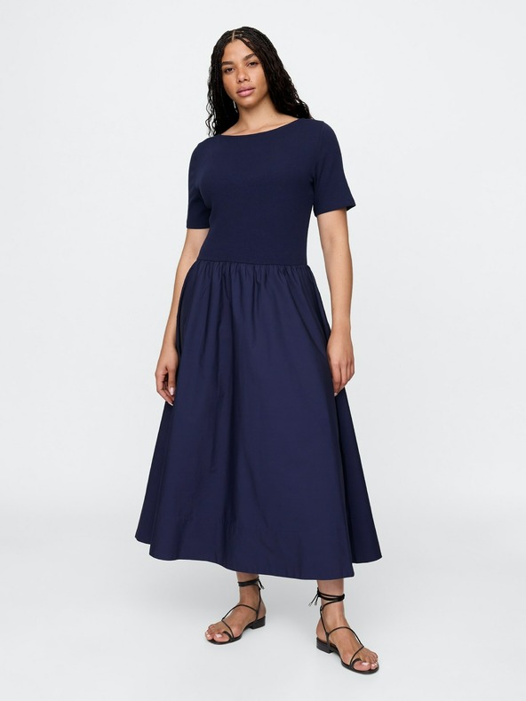 GAP Damen Maxikleid mit Taschen GAP