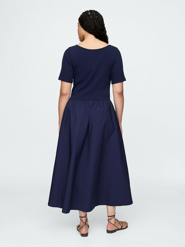 GAP Damen Maxikleid mit Taschen GAP