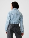 GAP Mädchen-Denim-Crop-Jacke GAP