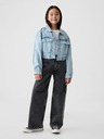 GAP Mädchen-Denim-Crop-Jacke GAP