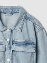 GAP Mädchen-Denim-Crop-Jacke GAP