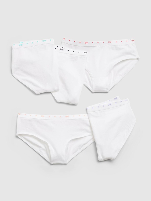 GAP Mädchen-Slips, 5er-Pack GAP