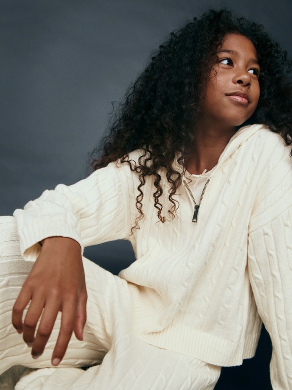 GAP Kinder-Cardigan mit Reißverschluss CashSoft GAP