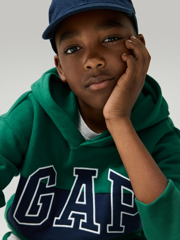 GAP Jungen-Sweatshirt mit Logo und Fleece GAP